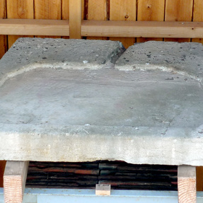 Schttstein aus Kalkstein, Art 0040